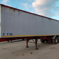 Denison Plank sided tipping trailer