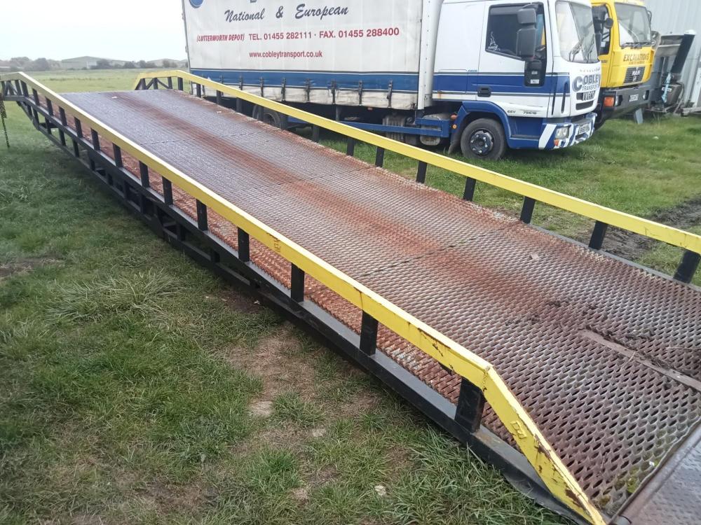 Chase 7 ton steel loading ramp for Sale UK Plant