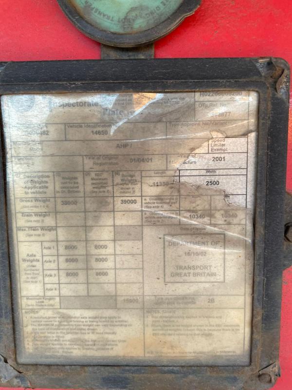 AHP SLIDAFLEX Tri Axle Trailer for Sale UK Plant