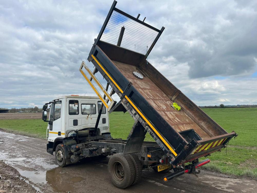 Iveco 7 5 ton tipper for sale uk plant