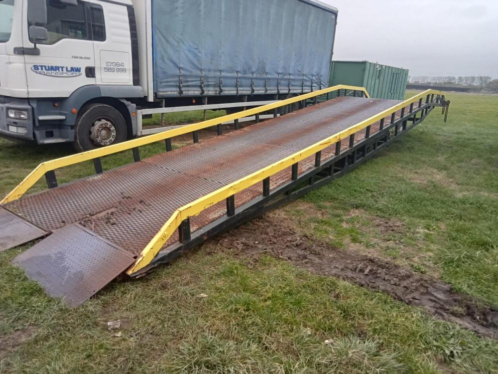 Chase 7 ton steel loading ramp for Sale UK Plant