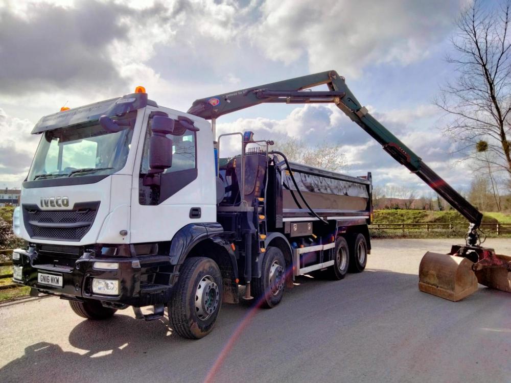 Iveco Grab truck for Sale UK Plant