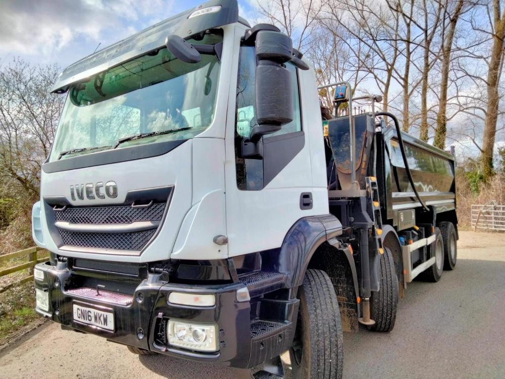 Iveco Grab truck for Sale UK Plant