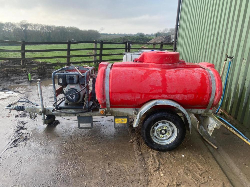 Mobile jet wash And bowser for Sale UK Plant