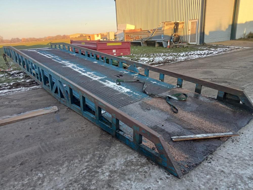 Chase 10 ton Loading ramp for Sale UK Plant