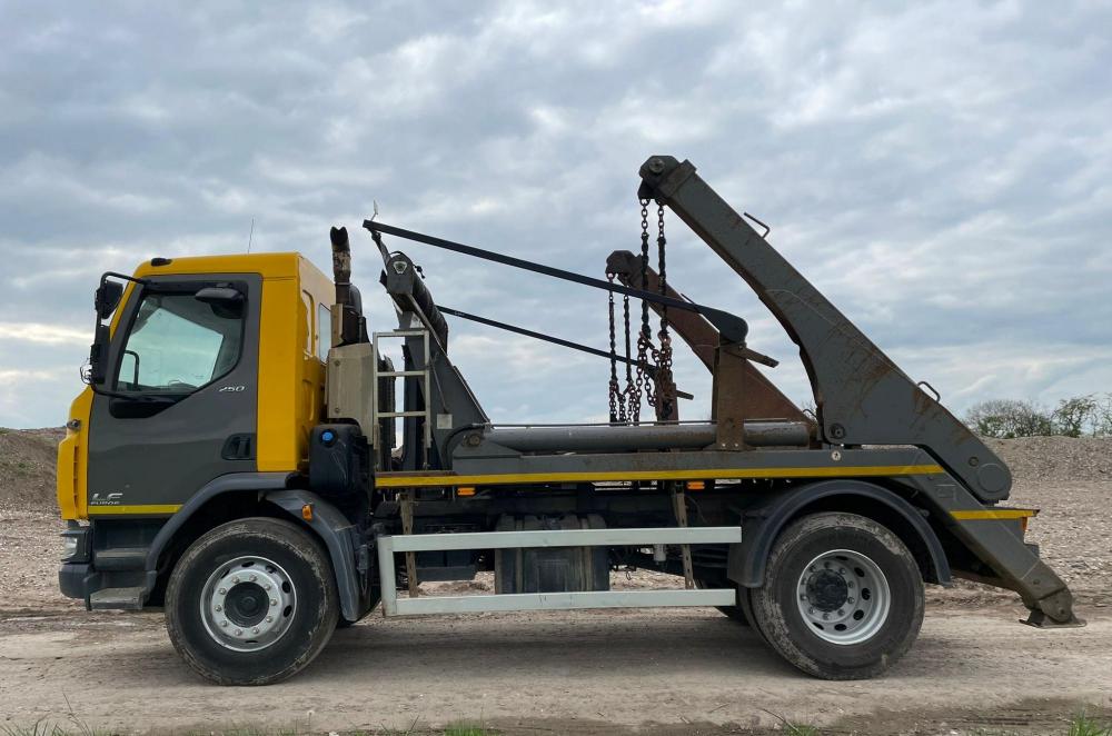DAF LF250 Skip Loader for Sale UK Plant