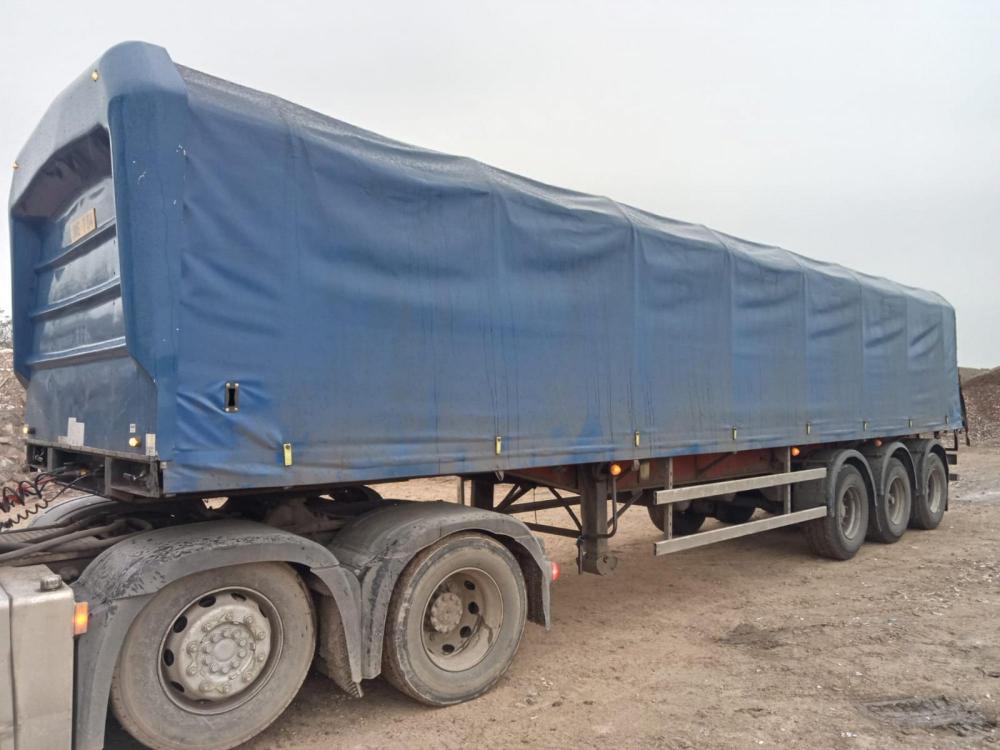 AHP SLIDAFLEX TRI AXLE TRAILER for Sale UK Plant