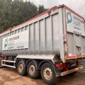 FRUEHAUF Aluminium tri axle tipping trailer