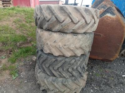 Set of 4 JCB Tyres