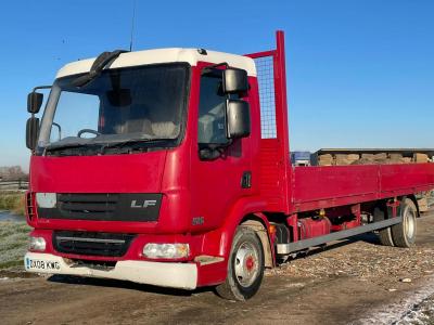 DAF 45 dropside flat truck