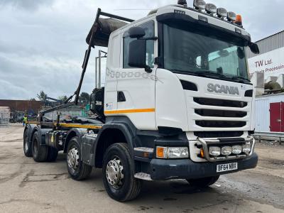 SCANIA R490 HOOK LOADER