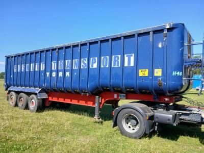 FREUHAUF ALUMINIUM TIPPING TRAILER