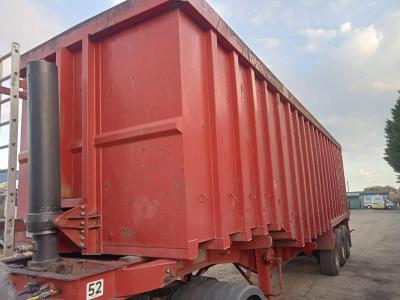 Euro trailer Steel bodied tipping trailer