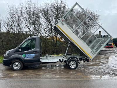 2022 FORD TRANSIT CAGE TIPPER MAKE FORD TRANSIT MODEL CAGE TIPPER YEAR 2022 HOURS N... photo