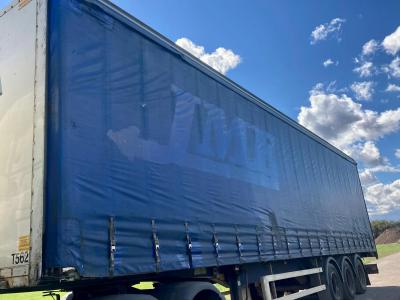 Montracon Tri axle Curtainsider trailer