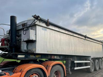 Weightlifter aluminium Plank sided tipping trailer