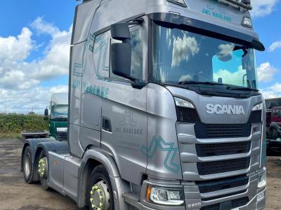Scania S500 6 x 2 tractor unit